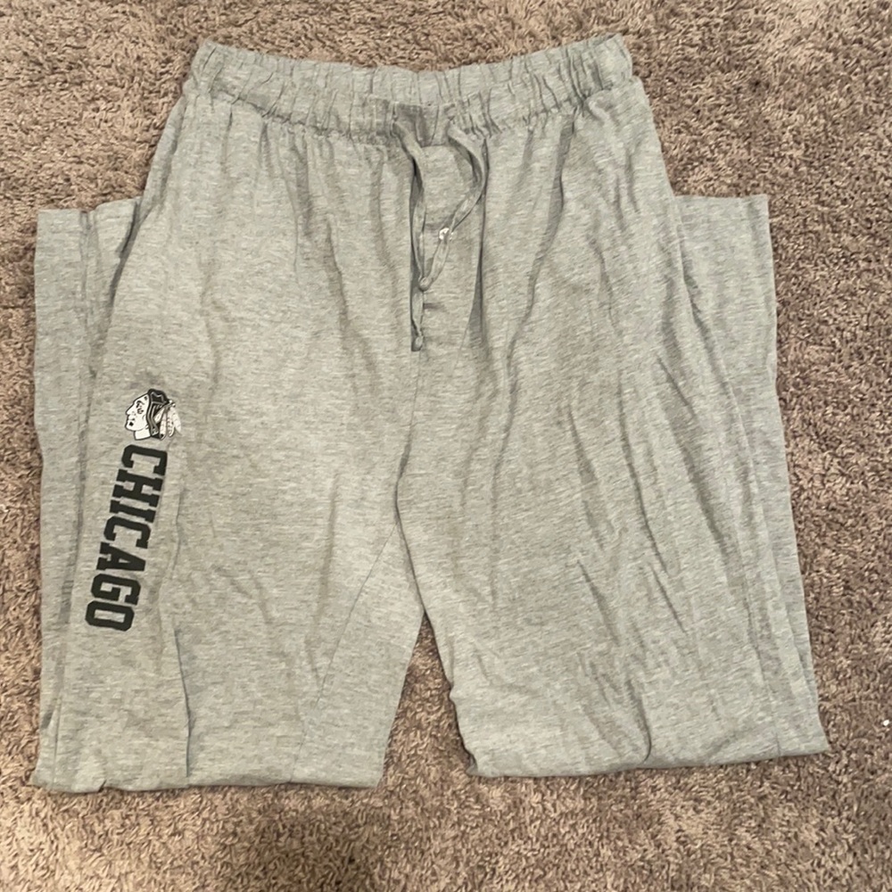 Mens Chicago Blackhawks lounge pants size Large